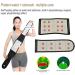 Portable Adjustable Elastic Back Support - Pain Relief & Injury Prevention with Self-Heating Magnetic Therapy | Lumbar Spine & Waist Support (S/M Black) - Buy Online on GoSupps.com