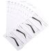 Ipetboom Eyebrow Card 30 Pcs Laundry Metal Bucket Eyebrowhack Eyebrow Shaping Stencils Mold Suite Eyebrow Shape mediumx3pcs As Shownx3pcs - Buy Online on GoSupps.com