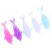 5pcs Toenails Dolphin Tools Brush Whale Women Color Nails Cleaner Handle Art Blush Brush: Kids Plastic Powder Cleaning Supplies Cleansing Scrubber Remover Nail