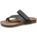EEUK Women's Orthotic Sandals for Bunions - Grey, Size US 5.5 | Soft Big Toe Foot Correction, Non-Slip Beach Slippers - Buy Online on GoSupps.com