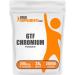 BulkSupplements.com Chromium GTF Powder - Chromium Polynicotinate - Gluten Free & Yeast Free 1.25mg per Serving (200mcg) 25g (0.88 oz) (Pack of 1) 0.88 Ounce (Pack of 1)