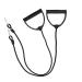 VANZACK Resistance Bands for Stepper Fitness Stepper Exercising Belts Stepper Pull Bands