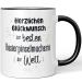JUNIWORDS Mug Congratulations to the best shaving brush maker in the world Black (7650437)