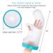 Doact Kids Waterproof Hand Plaster Cover - Reusable Shower Protection for Children's Wounds Finger & Hand Bandages - 35cm Shell Pocket - Buy Online on GoSupps.com