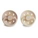 Frigg Moon Phase Schnuller 2 Pack | BPA-free Latex Pacifiers | Made in Denmark | Symmetrical Cherry Shape (6-18 months) - Buy Online on GoSupps.com