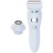 Hair removal for women bikini trimmer Safe Shaver and Trimmer for Women 2in1 Electric Leg Hair Trimmer for Women for Eyebrows Arms Lips and Face Blue - Buy Online on GoSupps.com