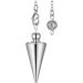 PESOENTH Copper Dowsing Pendulum for Divination and Reiki Healing - Silver Spiral Coil Point for Meditation and Balancing - Buy Online on GoSupps.com