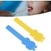 Dykaae 2PCS Tongue Depressor - 12.5cm Plastic Tongue Muscle Trainer for Kids in Mixed Colors | Portable Tongue Compressor Sticks - Buy Online on GoSupps.com