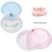 Dnom Dose: Portable Orthodontic Holder Suitcase for Dentures - Sweet Pink Tooth Storage & Cleaning Box - Buy Online on GoSupps.com