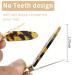 Canitor No Bend Hair Clips 4Pcs - Creaseless Acrylic Resin Tortoise Shell Clips for Women - Buy Online on GoSupps.com