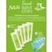 Nad's Facial Wax Strips - Fragrance Free - 24 Count (Pack of 2) - Buy Online on GoSupps.com