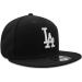 New Era Los Angeles Dodgers 9Fifty MLB Baseball Cap - Black/White | Adjustable Straight Brim One Size - Buy Online on GoSupps.com