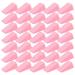 FRCOLOR 30pcs Mini Makeup Sponges Triangular Powder Puff Triangle Cosmetic Applicator Small Makeup Wedges Sponge Makeup Tools
