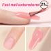 ASENTER Builder Gels 15ML in a Bottle cover Nude Pink Rubber Gel Nails Extension Gel Base Gel Nail Strengthener Hard Gel UV/LED Gel Nail Polish Gel for Broken Nails Repair - Buy Online on GoSupps.com