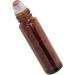Fabater Roller Bottle Hotel Glass Essential Oil Bottle for Home Travel (10ML brown essential oil bottle + jade ball) - Buy Online on GoSupps.com