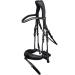Schockem hle Malibu Anatomic Snaffle Bridle - Black Full Size | Premium Equestrian Gear | International Shipping Available - Buy Online on GoSupps.com