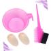 FRCOLOR Hair Dyeing Tools Hair Dyeing Supplies 2 Sets Tools Oil Bowl Two Sides Hair Dyeing Brush Hair Coloring Kit - Buy Online on GoSupps.com
