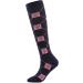Buy Long Dot Heart Compression Socks - Anti-Friction Anti-Pilling Black - Perfect for Adults - International Shipping Available - Buy Online on GoSupps.com