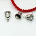 25 Christmas Jingle Bells Vintage Pendants - Xmas Tree Hanging Small Craft Bells - Antique Silver - Buy Online on GoSupps.com