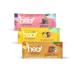 Pocket Size Whey Protein Pack 3x 20g - 3 Unique Passion Fruit/Red Fruit/Signature Chocolate 100% Cocoa Flavors