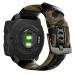 Abanen 22mm Nylon Military Style Watch Bands for Garmin Instinct/Instinct 2 Solar, Woven Fabric Durable Wristband Strap for Garmin Instinct Tactical/Tide/Esports/Instinct Solar Camouflage