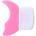 Eyelash Applicator Baffle Eyelash Mascara Smear Shield Double Arc Smoothing Surfaces Perfect Fitting for All Face Shapes (Peach Pink) - Buy Online on GoSupps.com