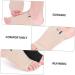 NOLITOY Arch Support Socks & Insoles - 6 Pairs Cushion Pads for Heel Spurs & High Arches - Orthotic Shoe Inserts for Men & Women - Buy Online on GoSupps.com