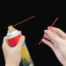 Housoutil 100Pcs Plastic Spray Can Straws - Replacement Extension Straws for Lubricant, Home Renovation, Car Maintenance (Red) - Buy Online on GoSupps.com