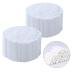 100 Count Cotton Rolls #2 Medium 1.5" Dental Gauze Cotton Rolls Non-Sterile 100% Natural Cotton High Absorbent Cotton 100pcs
