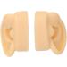 Flexible Silicone Ear Model for Earrings Earphones Display Lifelike Easy to Use Multifunctional Reusable Portable Practice Fake Ear Model (Light Beige) - Buy Online on GoSupps.com