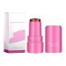 3-in-1 Cheek Lip Tinted Moistured Blush Stick Clear Cream Water Jelly Tint Stick Makeup Cooling Water Jelly Tint For All Skin Tones (D 5g) 5 g (Pack of 1) D