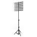 AUTOECHO Braiding Hair Rack Standing | Height Adjustable Hair Separator Stand With 144 Pegs | Hair Extension Holder With Hair Braiding Tools Braiding Hair Supplies Included