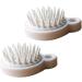 Beavorty 6-Pack Hair Wash Shampoo Brush Scalp Stimulating & Bathing Scrubber for Enhanced Cleansing Perfect Bathroom Accessory for Massage & Hair Care - Buy Online on GoSupps.com