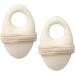 Minkissy 2pcs Toe Corn Pads - Reusable Soft Toe Tubes for Corns, Blisters, and Hammertoes - Buy Online on GoSupps.com