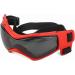 Pedomus Dog Sunglasses - Adjustable UV Protection for Small Dogs | Waterproof Red with Windshield Straps - Buy Online on GoSupps.com