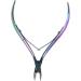 FURLOU Nail Clipper Scissor Manicure Pedicure Tool Stainless Steel Plating Rainbow Cuticle Nipper Cutter Scissors - Buy Online on GoSupps.com
