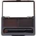 Natural Eyebrow Powder 2 Color Eyebrow Powder Waterproof Natural Brow Powder Eyebrow Powder Duo Sculpting Kit for Girls Women Dark Brown and Grey 1Set