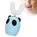 Children's electric toothbrushes Cute Uform Sonic toothbrush automatic intelligent cleaning toothbrush with 3 modes practical and funny mouth care tool gifts (blue)