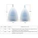 Super Soft Menstrual Cup - Reusable Medical Silicone | Sensitive Women's Hygiene Product (L Transparent) - Buy Online on GoSupps.com