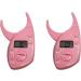Nuobesty Digital LCD Body Fat Caliper - Accurate Body Fat Measurement Device for Men & Women - Fat Percentage Analyzer in Pink - Buy Online on GoSupps.com