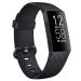 Oumida for Fitbit Charge 3 bracelet/ Fitbit Charge 4 bracelet adjustable classic sport replacement bracelet compatible with Fitbit Charge 3/ Fitbit Charge 4 Black S