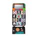 Toddmomy 6-Piece Crinkle Black Infant Activity Set | Educational Baby Bite Rings Reflective Bathroom Mirror & Colorful Fabric Book for Newborn Girls | Developmental Playtime Toys 60x26cm - Buy Online on GoSupps.com