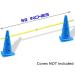 AKA SPORTS GEAR Cone Set 8 Split Soccer Poles - Buy Online on GoSupps.com