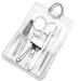 Fingernail Scissors Nail Care Kit for Women Unisex Travel Gift Clear Manicure Bag Pedicure Set Cutters Drop Shipping
