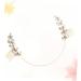 Housoutil Diamond Flower Girl Hair Wedding Hair Comb Pearl Hair Accessories Bride Headpieces for Wedding Tiara Bridal Headdress European and American Bridesmaid Olive Branch - Buy Online on GoSupps.com