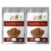 90's MILL Hing Roasted Chana Bhuna Chana | Roasted Chickpeas | Black Gram With Goodness Of Hing And Jeera | Diabetic Snack Oil Free Ready to Eat Tasty Lightly Spicy Low GI Namkeen-420g*2Pack