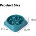 Fun Feeder Slow Bowl Dog Slow Feeders Bowls Anti-Obesity&Choking&Overeating Dog Puzzle Healthy Anti-Slip Lick Treat Bowls Dishes Maze Interactive Puzzle(Dark Green) - Buy Online on GoSupps.com