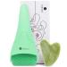 Ice Roller and Gua Sha Facial Tools  BAIMEI Ice Roller for face Reduces Puffiness Migraine Pain Relief (All Green)