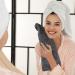 SINLAND Microfiber Hand Towel 3 Pack - Super Soft Makeup Remover & Face Cleansing Cloth - 16x30 Inch - Grey/Dark Grey - Ideal for Bathroom, Home Spa, Sports - Buy Online on GoSupps.com