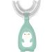 U-Shaped Toothbrush for Kids - Silicone Baby Toothbrush for Effective Mouth Cleaning | Eco-Friendly Green Design - Buy Online on GoSupps.com